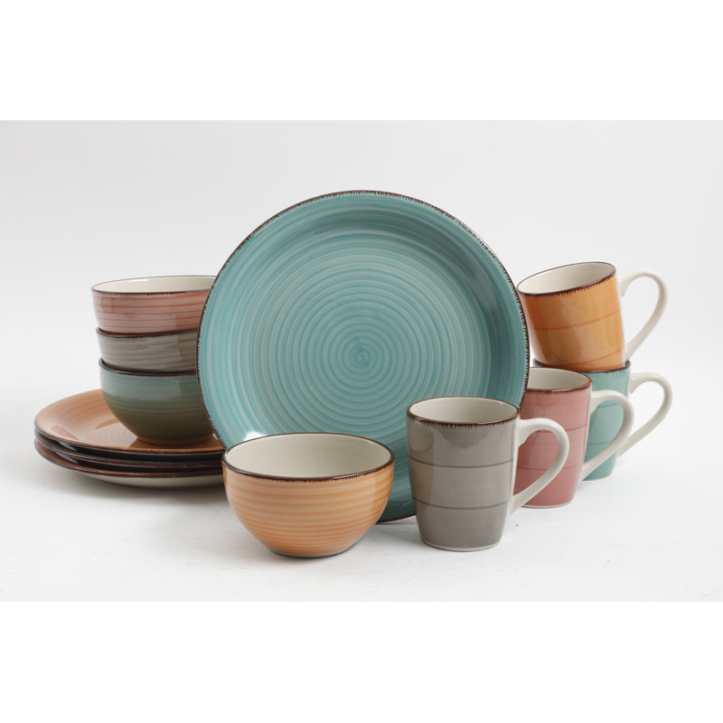 Red Barrel Studio Hillis Mix and Match 12 Piece Dinnerware Set, Service